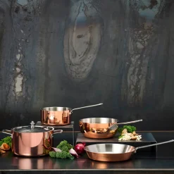 Scanpan Maitre D' stegepande kobber uden belægning Ø 24 cm