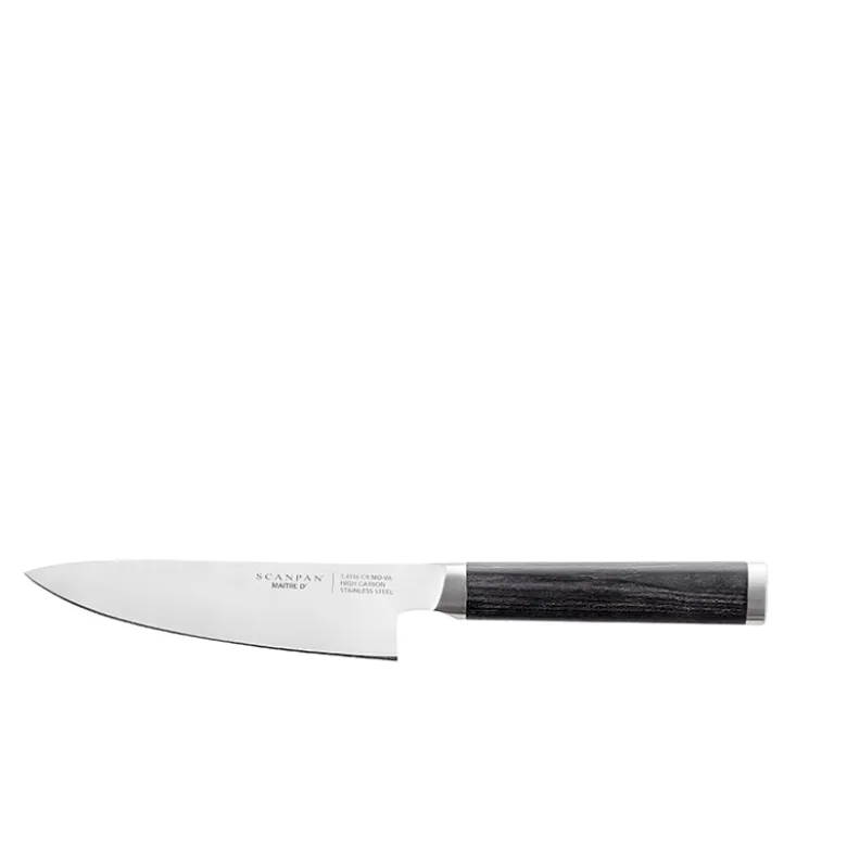Scanpan Maitre D' urtekniv sort pakkatræ 12,5 cm