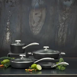 Scanpan Pro IQ chefpande med glaslåg Ø 32 cm