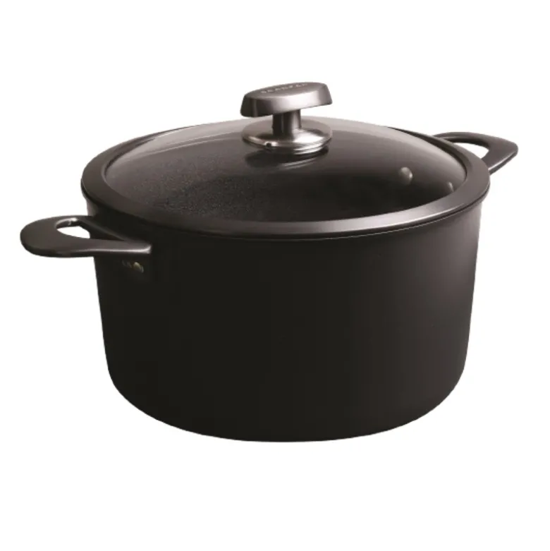 Scanpan Pro SB+ Induction gryde med låg sort non-stick 3,5 liter