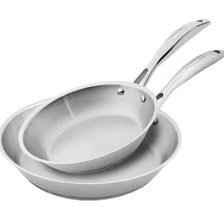 Scanpan STS stegepandesæt rustfrit stål Ø 20 cm + Ø 28 cm
