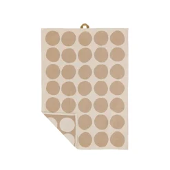 Södahl Bubbles viskestykke brun 50x70 cm 2 stk