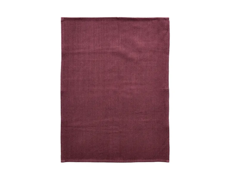Södahl Diamond viskestykke aubergine 50x70 cm