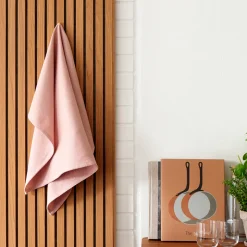 Södahl Diamond viskestykke rosa 50x70 cm