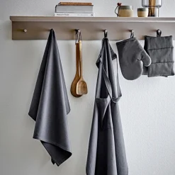 Södahl Harmony viskestykke gråsort 60x90 cm