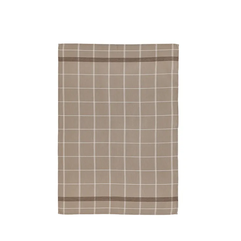 Södahl Minimal viskestykke taupe 50x70 cm