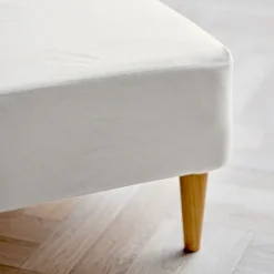 Södahl Organic Calm boxlagen offwhite 140x200x30 cm