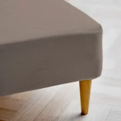 Södahl Organic Calm boxlagen taupe 90x200x30 cm