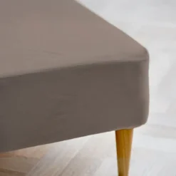 Södahl Organic Calm boxlagen taupe 140x200x30 cm