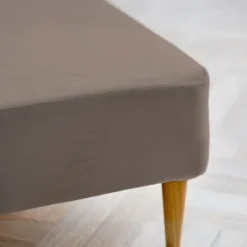 Södahl Organic Calm boxlagen taupe 180x200x30 cm