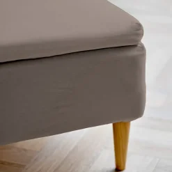 Södahl Organic Calm kuvertlagen taupe 140x200x8 cm