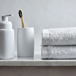Södahl Organic Comfort håndklæde white 40x60 cm