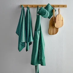 Södahl Organic Line forklæde grøn 70x91 cm
