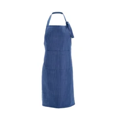 Södahl Organic Line forklæde royal blue 70x91 cm