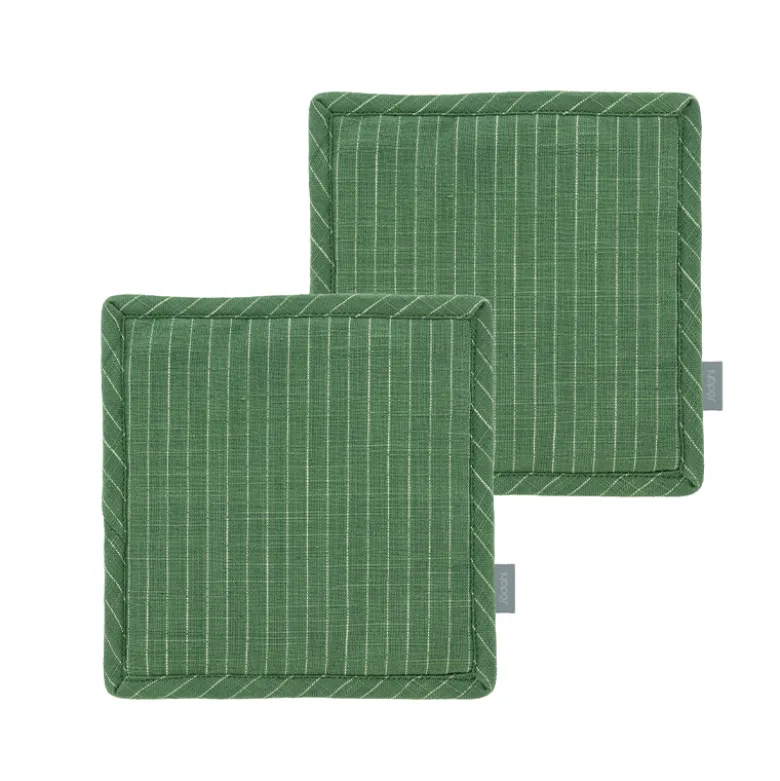 Södahl Organic Line grydelapper grøn 2 stk