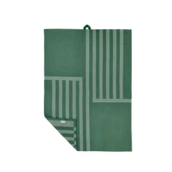 Södahl Reflection viskestykke pine green 70x50 cm 2 stk
