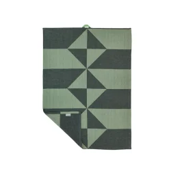 Södahl Twist viskestykke grøn/beige 70x50 cm 2 stk