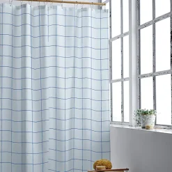 Södahl Vista badeforhæng blue 180x200 cm
