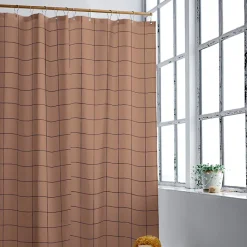 Södahl Vista badeforhæng taupe 180x220 cm