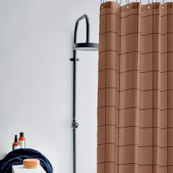 Södahl Vista badeforhæng taupe 180x220 cm