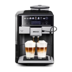Siemens EQ6 Plus TE655319RW fuldautomatisk kaffemaskine sort