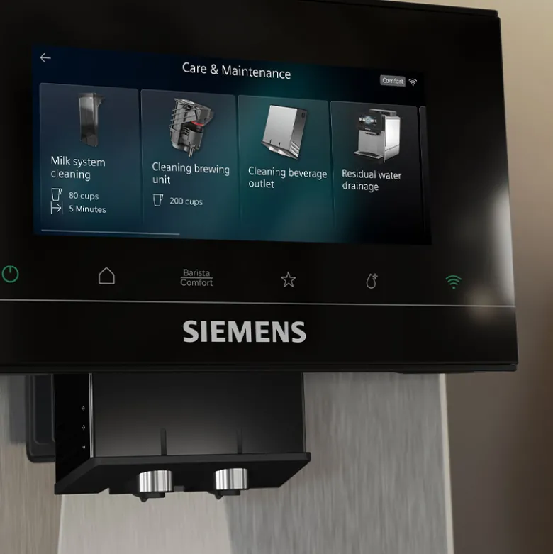 Siemens EQ900 TQ923E03 iAroma fuldautomatisk kaffemaskine rustfrit stål