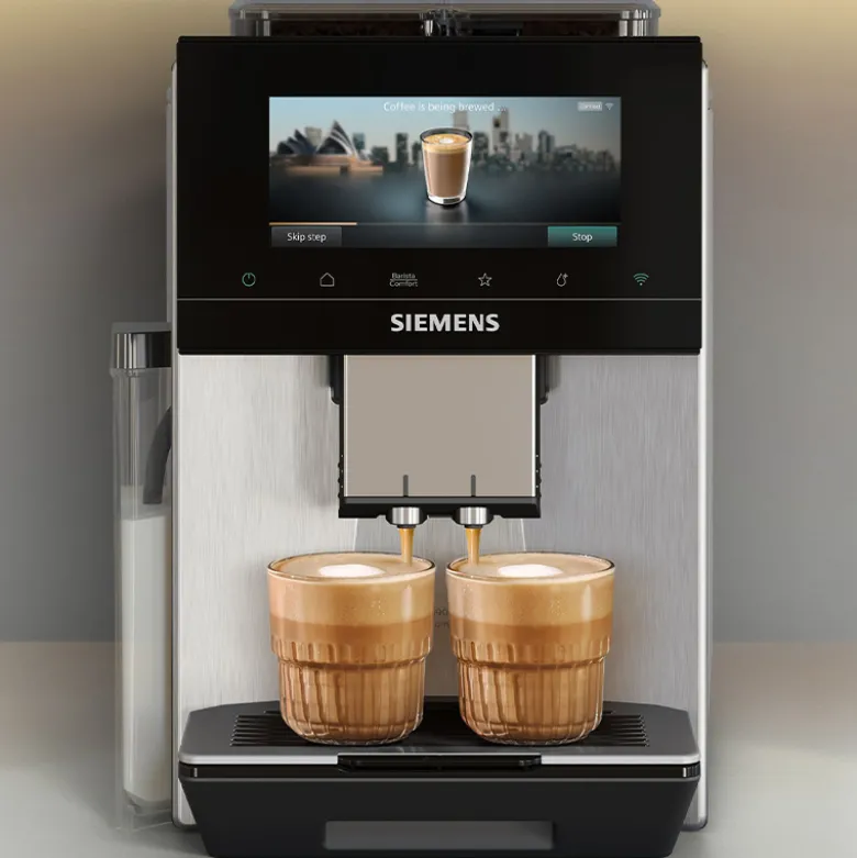 Siemens EQ900 TQ927E03 iAroma fuldautomatisk kaffemaskine rustfrit stål