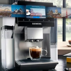 Siemens EQ700 TQ715R03 integral fuldautomatisk kaffemaskine m. cold brew