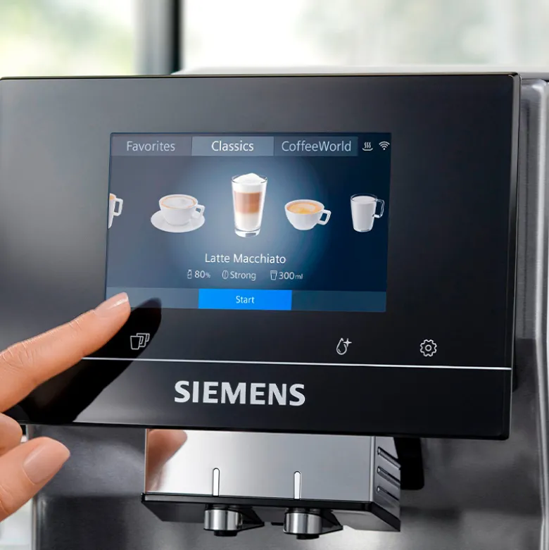 Siemens EQ700 TQ715R03 integral fuldautomatisk kaffemaskine m. cold brew