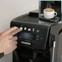 Siemens TP601E09 EQ600 iAroma fuldautomatisk kaffemaskine sort