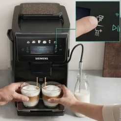 Siemens TP601E09 EQ600 iAroma fuldautomatisk kaffemaskine sort