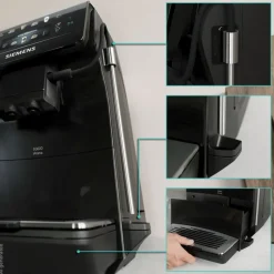 Siemens TP601E09 EQ600 iAroma fuldautomatisk kaffemaskine sort