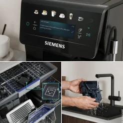 Siemens TP601E09 EQ600 iAroma fuldautomatisk kaffemaskine sort