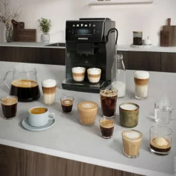 Siemens TP601E09 EQ600 iAroma fuldautomatisk kaffemaskine sort