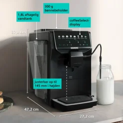 Siemens TP553E05 EQ500 iAroma fuldautomatisk kaffemaskine