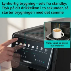 Siemens TP553E05 EQ500 iAroma fuldautomatisk kaffemaskine