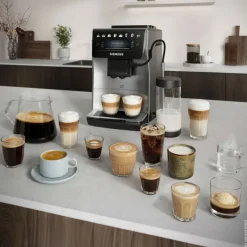 Siemens TP605EM3 EQ600 iAroma SS fuldautomatisk kaffemaskine stål