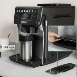 Siemens TP605EM3 EQ600 iAroma SS fuldautomatisk kaffemaskine stål