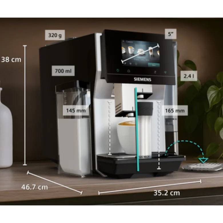 Siemens TQ727E03 EQ700 iAroma espressomaskine 1500 watt