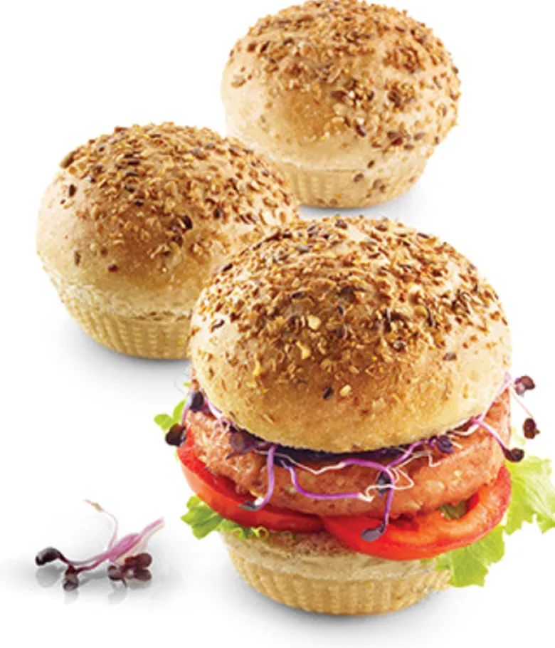 Silikomart burgerbolle silikoneform creme