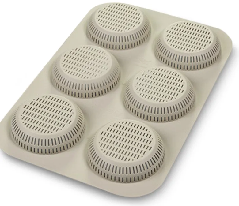 Silikomart burgerbolle silikoneform creme