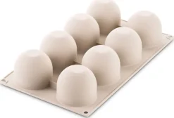 Silikomart flødebolleform Silikone 8 Stk.