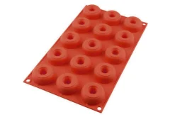 Silikomart mini donut silikoneform 15 stk