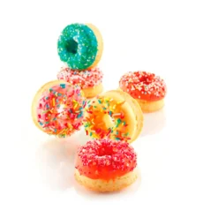 Silikomart mini donut silikoneform 15 stk