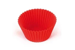 Silikomart muffin silikoneforme rød 6 stk.