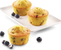 Silikomart muffin silikoneform rød 6 stk.