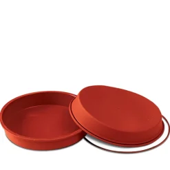 Silikomart rund silikoneform rød Ø 26 cm