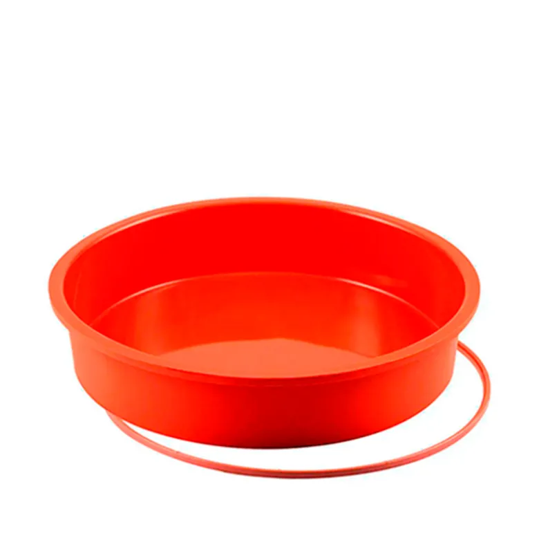 Silikomart rund silikoneform rød Ø 26 cm