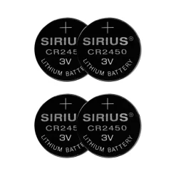 Sirius Decopower CR2450, 4 stk.