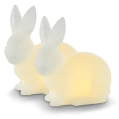 Sirius Elin LED kanin hvid 10 cm 2 stk.